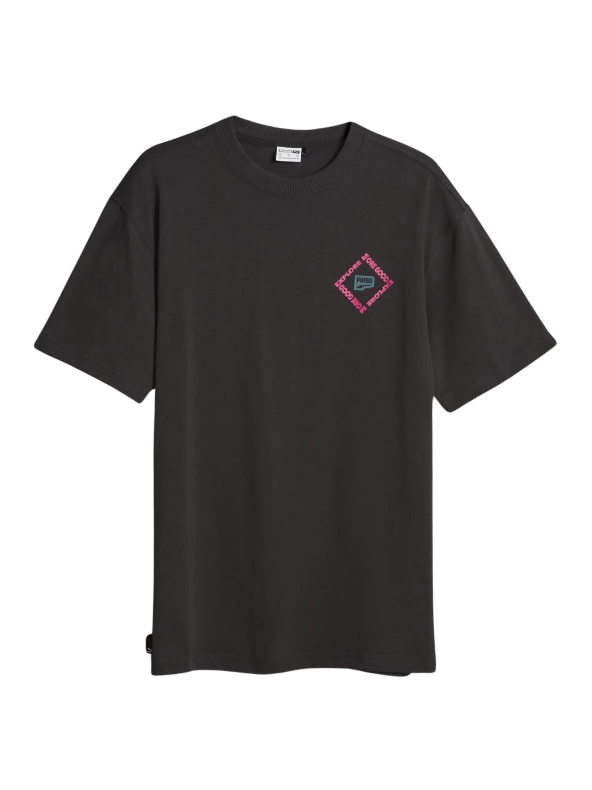 Puma T-Shirt Downtown Graphic Black